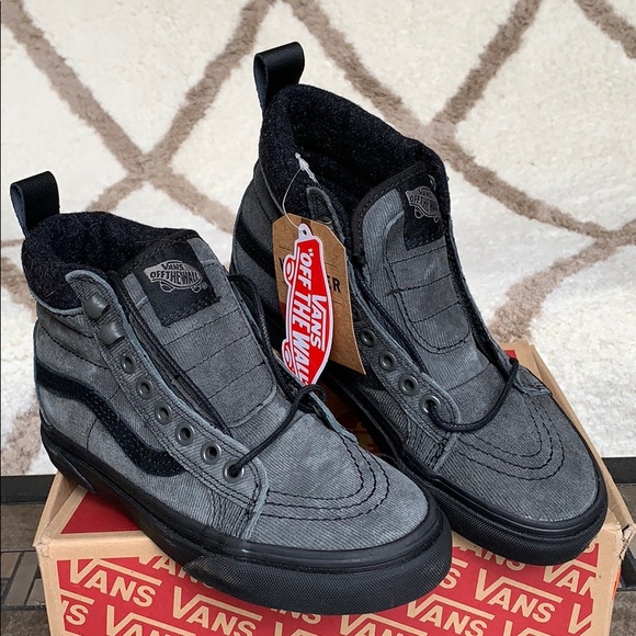 VANS SK8-Hi MTE DENIM SUEDE/BLACK WMNS - Picture 5 of 16